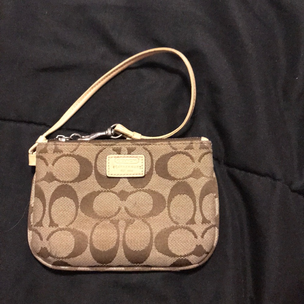 Coach wristlet